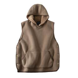 Warm, loose, versatile and velvet thickened vest Warm, loose, versatile and velvet thickened vest