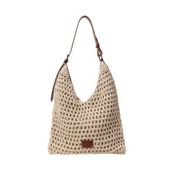 Chio2nd cowhide + beeswax rope high-end woven bag Chio2nd cowhide + beeswax rope high-end woven bag