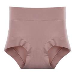 Manduoyi high-waisted belly-controlling cotton underwear women's large size Manduoyi high-waisted belly-controlling cotton underwear women's large size