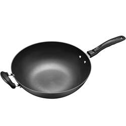 Supor cast iron pot household old-fashioned coated flat bottom Supor cast iron pot household old-fashioned coated flat bottom