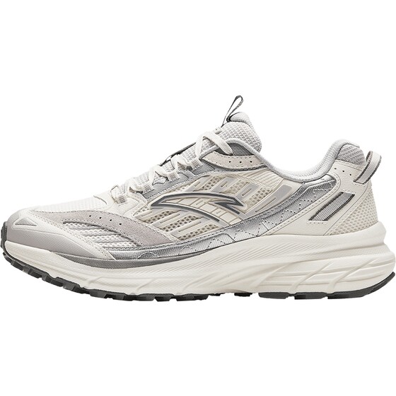 Anta AT957丨Retro running shoes Shanti leather net splicing trendy sports shoes casual men's shoes 912415596 Anta AT957丨Retro running shoes Shanti leather net splicing trendy sports shoes casual men's shoes 912415596