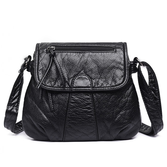 2023 New Women's Bag Small Fang Bags Shoulder Bag Shoulder Bag Mixe Small Bag Washed Soft Leather Waiting Women's Bag 2023 New Women's Bag Small Fang Bags Shoulder Bag Shoulder Bag Mixe Small Bag Washed Soft Leather Waiting Women's Bag