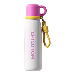 moc thermos cup for female students going to school, special children's straw water cup, portable sports kettle, large capacity when going out moc thermos cup for female students going to school, special children's straw water cup, portable sports kettle, large capacity when going out