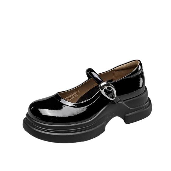 Yierkang women's shoes for spring and autumn casual thick heels leather shoes for women's British college style Mary Zhen single shoes thick sole
Yierkang women's shoes for spring and autumn casual thick heels leather shoes for women's British college style Mary Zhen single shoes thick sole