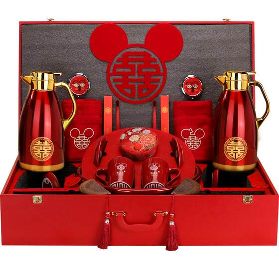 Wedding supplies collection of women's dowry suits wedding bride wash and feasting basin wedding high-end wedding supplies 
Wedding supplies collection of women's dowry suits wedding bride wash and feasting basin wedding high-end wedding supplies