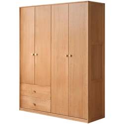 Genji Muyu cherry wood classified storage combination wardrobe Genji Muyu cherry wood classified storage combination wardrobe