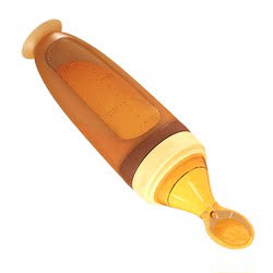 Baby food supplement spoon, silicone rice cereal spoon, squeeze feeding spoon, rice cereal bottle, silicone soft spoon, dedicated for feeding milk and water Baby food supplement spoon, silicone rice cereal spoon, squeeze feeding spoon, rice cereal bottle, silicone soft spoon, dedicated for feeding milk and water