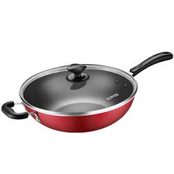 Flagship flat bottom wok non-stick Supor Flagship flat bottom wok non-stick Supor