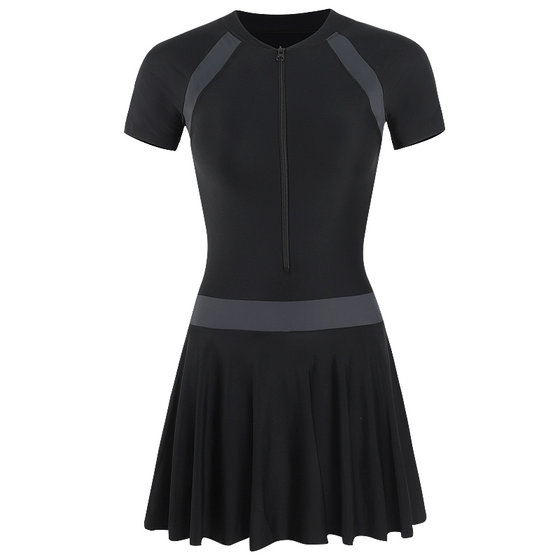 Women's new one-piece conservative sports style swimming beginner professional training hot spring swimsuit swimsuit swimwear
Women's new one-piece conservative sports style swimming beginner professional training hot spring swimsuit swimsuit swimwear