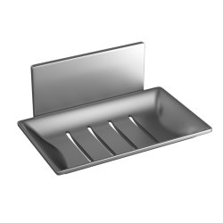 Gun Gray Space Aluminum Soap Dish Wall Mounted Gun Gray Space Aluminum Soap Dish Wall Mounted