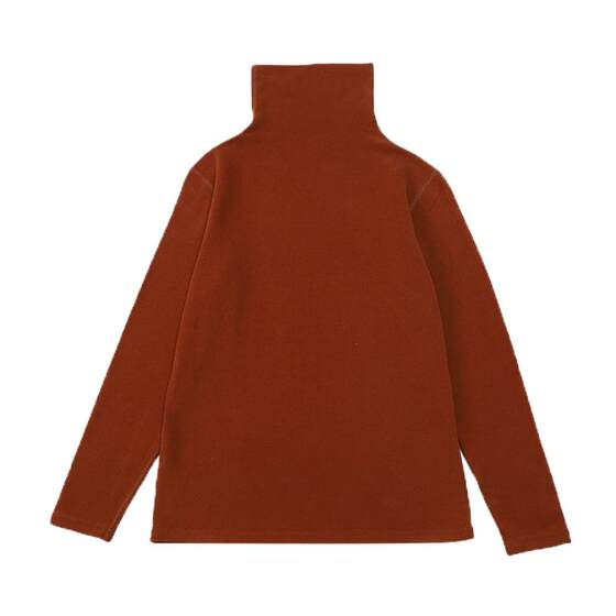 Double -sided donglin semi -high -necked bottom shirt female autumn and winter big size fat sister 200*0.5kg plus velvet thickened loose inner T -shirt Double -sided donglin semi -high -necked bottom shirt female autumn and winter big size fat sister 200*0.5kg plus velvet thickened loose inner T -shirt