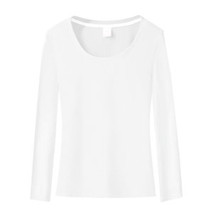 Pure cotton black base shirt for women long-sleeved thin T-shirt 2025 autumn and winter inner wear autumn clothes plus velvet thickened warm top Pure cotton black base shirt for women long-sleeved thin T-shirt 2025 autumn and winter inner wear autumn clothes plus velvet thickened warm top