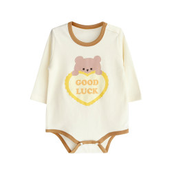 Boys and girls pure cotton long-sleeved coveralls for spring and autumn outer wear Boys and girls pure cotton long-sleeved coveralls for spring and autumn outer wear