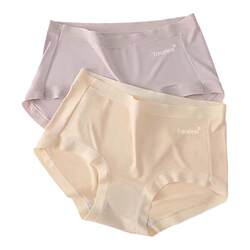 Mordai pure cotton women's underwear antibacterial mid-rise breathable Mordai pure cotton women's underwear antibacterial mid-rise breathable