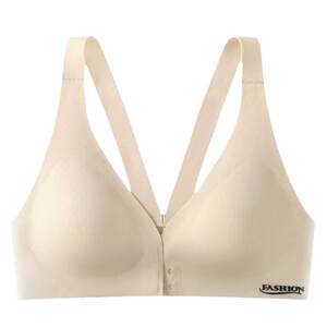Front button bra new women's push-up bra ice silk seamless beautiful back small breast bra front button non-magnetic no steel ring 
Front button bra new women's push-up bra ice silk seamless beautiful back small breast bra front button non-magnetic no steel ring