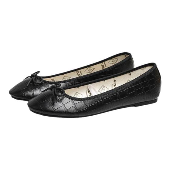 2020 spring and summer new ballet flat single shoes marcha shoes one-step bow comfortable women's black single shoes
2020 spring and summer new ballet flat single shoes marcha shoes one-step bow comfortable women's black single shoes