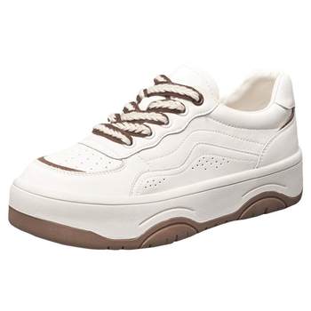 Yierkang women's shoes, white shoes, thick soles, sports and leisure Yierkang women's shoes, white shoes, thick soles, sports and leisure
