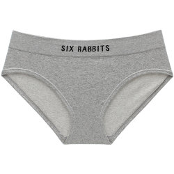 Six Rabbits Sports Girly Style High Elastic Briefs Six Rabbits Sports Girly Style High Elastic Briefs