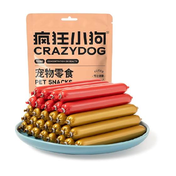 Crazy puppy ham sausage low salt calcium supplement Teddy golden retriever small dog puppy sausage pet snacks
Crazy puppy ham sausage low salt calcium supplement Teddy golden retriever small dog puppy sausage pet snacks