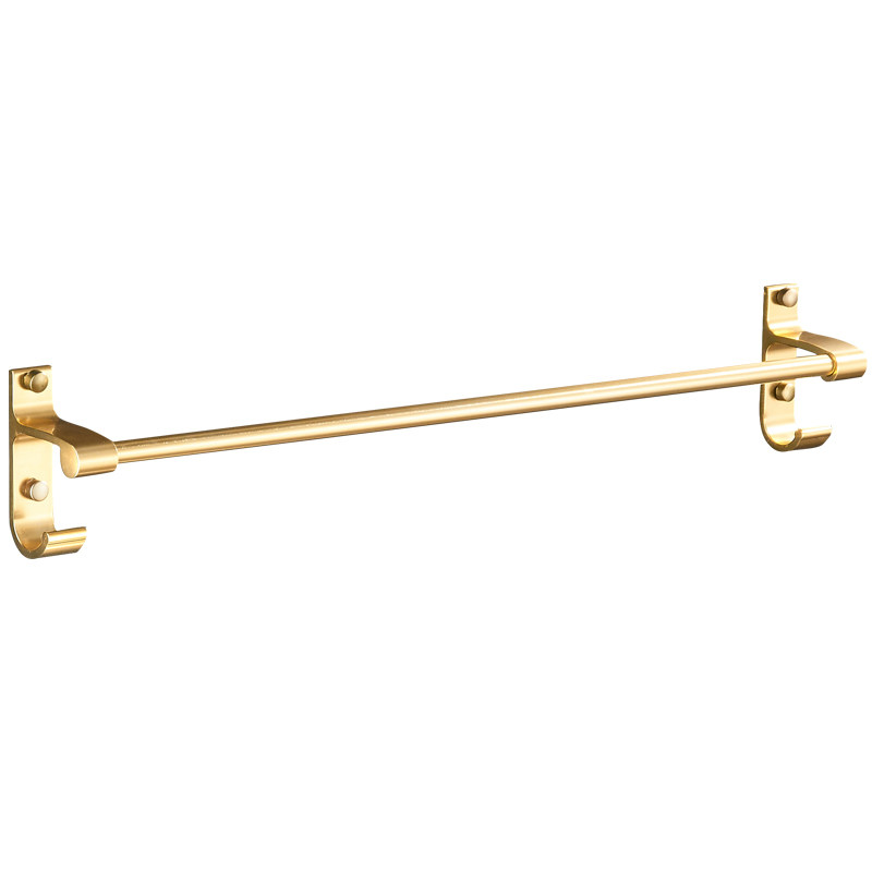 Dima Space Aluminum Golden Towel Rack No Drill Bathroom Storage