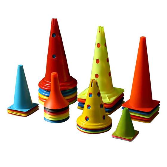 Football Training Equipment 28cm Signing Barrel Barrier Basketball Assist Snow Cake Children's Physical Energy Training cone barrel Football Training Equipment 28cm Signing Barrel Barrier Basketball Assist Snow Cake Children's Physical Energy Training cone barrel
