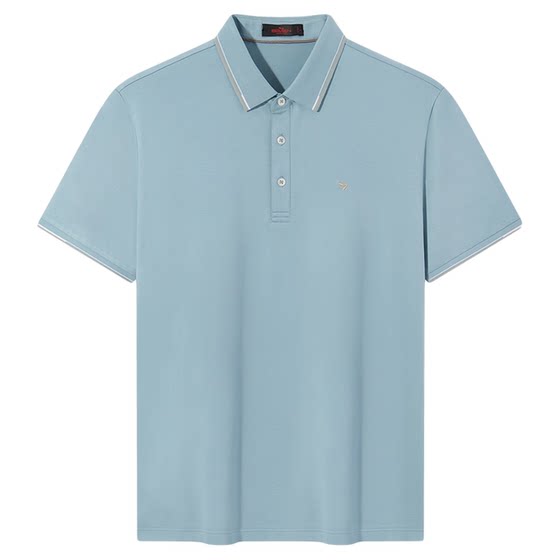 Seven brand cool mulberry silk short-sleeved T-shirt polo shirt men's 25 summer new ice silk solid color casual half-sleeved T-shirt men
Seven brand cool mulberry silk short-sleeved T-shirt polo shirt men's 25 summer new ice silk solid color casual half-sleeved T-shirt men