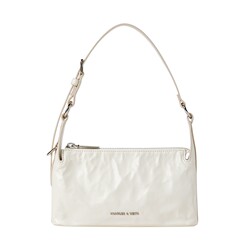 CHARLES/KEITH oil wax leather small square bag CHARLES/KEITH oil wax leather small square bag