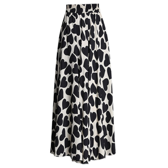 Floral skirt skirt 2024 summer new style loose hip cover big sway to ankle long skirt high waist A-line skirt umbrella skirt
Floral skirt skirt 2024 summer new style loose hip cover big sway to ankle long skirt high waist A-line skirt umbrella skirt