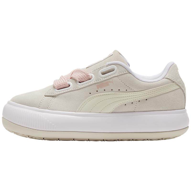 Sepatu Puma Basket Puma Heart Suede Beige Puma Suede Heart Hombre