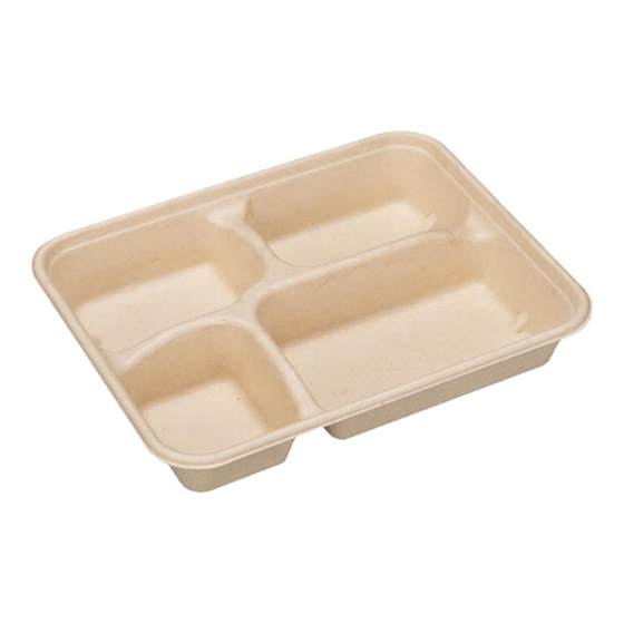 Disposable four -square lunch box pulp lunch box environmental protection can degrade takeaway packing box three grid 4 grid 5 grid food food
Disposable four -square lunch box pulp lunch box environmental protection can degrade takeaway packing box three grid 4 grid 5 grid food food