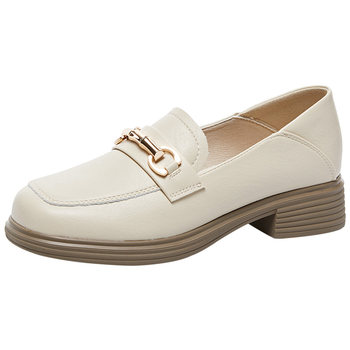 Dadong Fashion Round-toe Women's Single Shoes Loafers Dadong Fashion Round-toe Women's Single Shoes Loafers