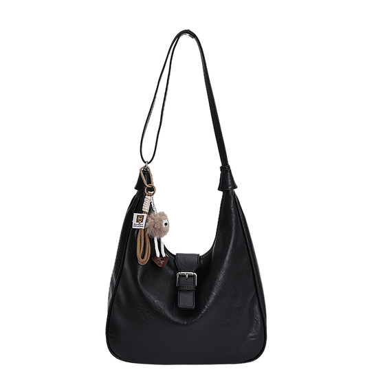 Large-capacity bag women's 2025 new autumn and winter high-end shoulder bag daily commuting versatile crossbody bucket bag 
Large-capacity bag women's 2025 new autumn and winter high-end shoulder bag daily commuting versatile crossbody bucket bag