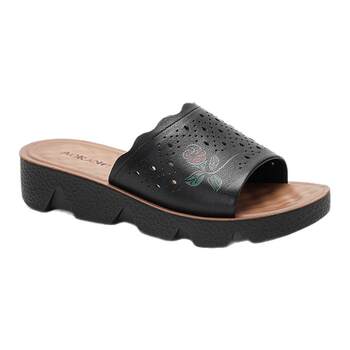 Aokang Women's Shoes 2025 Summer Slippers Genuine Leather Flip Flops Comfortable Small Heel Outdoor Sandals Delivered in Store
 Aokang Women's Shoes 2025 Summer Slippers Genuine Leather Flip Flops Comfortable Small Heel Outdoor Sandals Delivered in Store