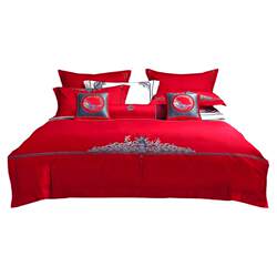Mercury Home Textile Wedding Cotton 100S Four-piece Set Mercury Home Textile Wedding Cotton 100S Four-piece Set