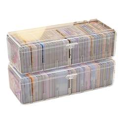 Photo card storage box flip cover acrylic bar Photo card storage box flip cover acrylic bar