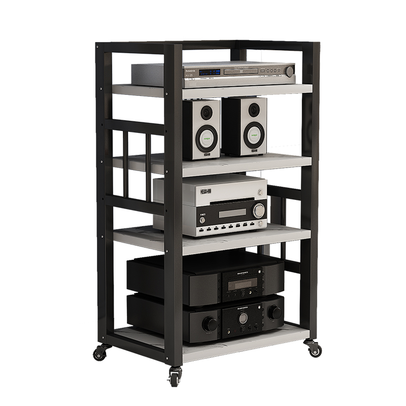 オーディオ機器ラック - 多層CDキャビネット＆スピーカースタンド