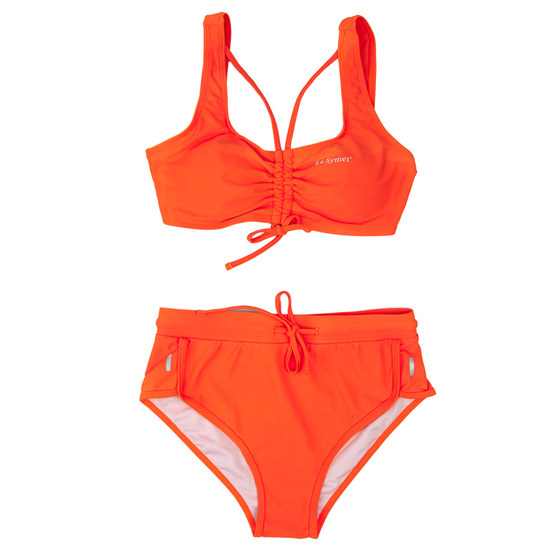 Split swimsuit women on the beach vacation fashionable orange conservative sexy vacation swimming surfing gather to make you look slim bikini
Split swimsuit women on the beach vacation fashionable orange conservative sexy vacation swimming surfing gather to make you look slim bikini