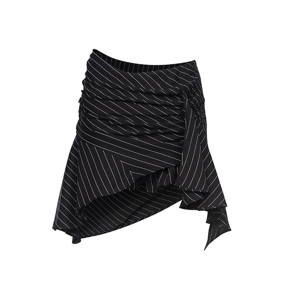 IUNAE LUMEN original design 25 summer hot girls versatile suit irregular skirt high waist slim stripes
IUNAE LUMEN original design 25 summer hot girls versatile suit irregular skirt high waist slim stripes