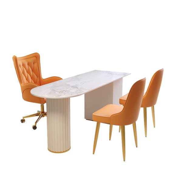 Beauty salon medical beauty consultation clinic outpatient consultation simple modern light luxury rock slab desk desk 
Beauty salon medical beauty consultation clinic outpatient consultation simple modern light luxury rock slab desk desk
