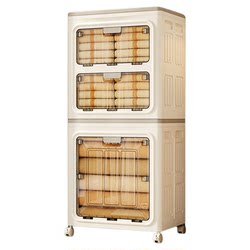 Comes with universal wheels for easy assembly of storage box Comes with universal wheels for easy assembly of storage box