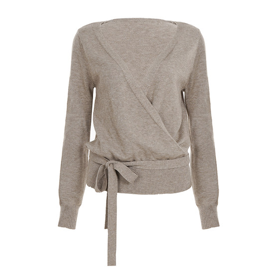 WEEKEEP solid color simple V-neck cross strap waist long-sleeved sweater women's versatile slim knitted top autumn 
WEEKEEP solid color simple V-neck cross strap waist long-sleeved sweater women's versatile slim knitted top autumn