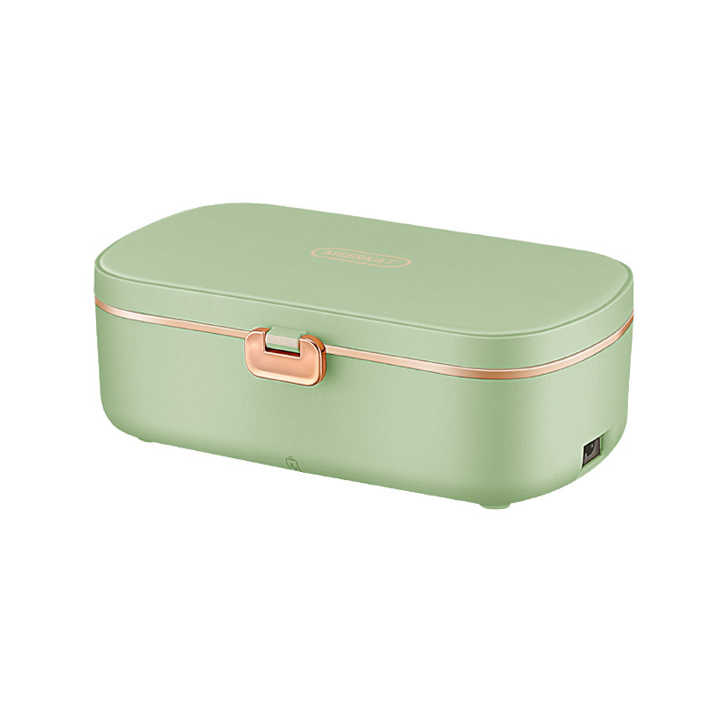Meerkat Electric Lunch Box Waterless Heating, Stainless Steel