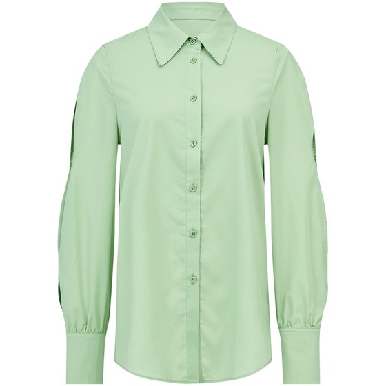 Mandes-style design fruit green shirt 2025 autumn new fashionable long-sleeved solid color lapel temperament personality shirt
Mandes-style design fruit green shirt 2025 autumn new fashionable long-sleeved solid color lapel temperament personality shirt
