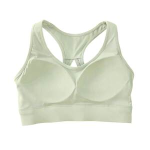 Rib mesh beautiful back large size sports underwear for women with high-intensity running, shock-proof and integrated yoga fitness bra 
Rib mesh beautiful back large size sports underwear for women with high-intensity running, shock-proof and integrated yoga fitness bra