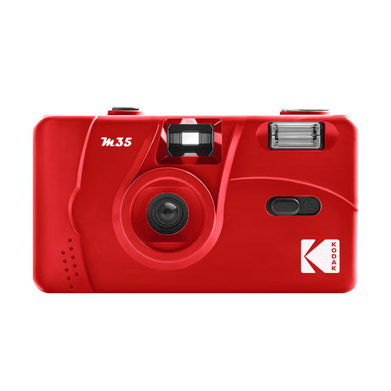 Kodak M35 film camera 135 retro non-disposable camera with flash student red camera creative gift
Kodak M35 film camera 135 retro non-disposable camera with flash student red camera creative gift