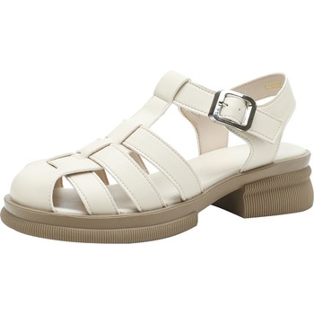 Acesc/Aceschen Roman sandals thick heel bag head 
Acesc/Aceschen Roman sandals thick heel bag head