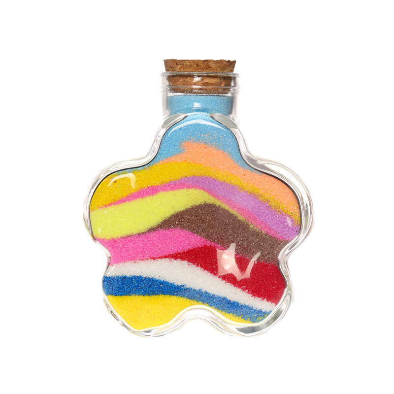 Sable Coloré Non Toxique Pour Enfants,Peinture Au Sable Diy,Décoration,Bouteilles De Sable,Dureté Mohs 6,5-7,Forme De Particules - Buy Product on Sable Coloré Non Toxique Pour Enfants,Peinture Au Sable Diy,Décoration,Bouteilles De Sable,Dureté Mohs 6,5-7,Forme De Particules - Buy Product on