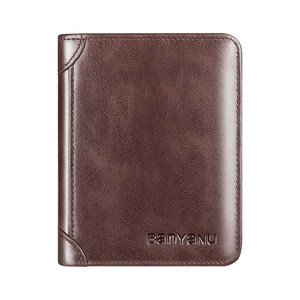 Genuine men's wallet 2025 new genuine leather short driver's license integrated card bag cowhide men's leather jacket Genuine men's wallet 2025 new genuine leather short driver's license integrated card bag cowhide men's leather jacket