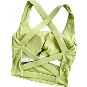 Sports U-shaped markless nude vest shockproof gathering fitness bra wearing sexy beautiful back running yoga underwear 
Sports U-shaped markless nude vest shockproof gathering fitness bra wearing sexy beautiful back running yoga underwear