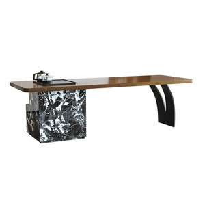 Solid wood desk tea table integrated dual-purpose office desk modern simple island table tea table high-end light luxury 
Solid wood desk tea table integrated dual-purpose office desk modern simple island table tea table high-end light luxury